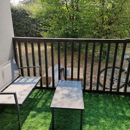 Superbe Appartement En Rez-De-Jardin A Lanton Eksteriør bilde